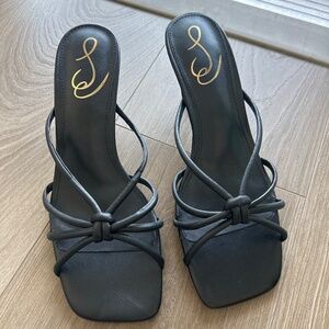 Sam Edelman black strappy sandals - never worn
